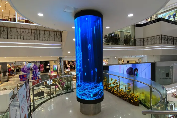 Cylindrical LED Display
